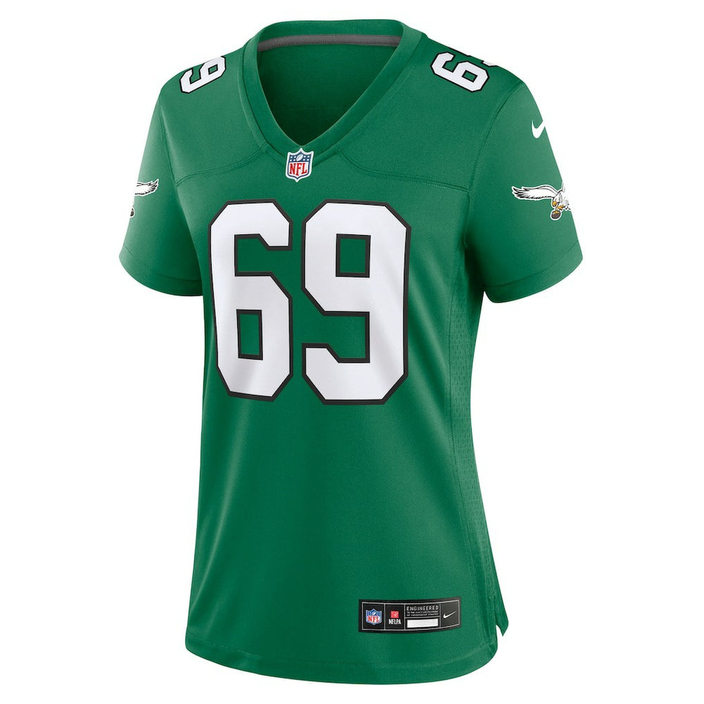 Nike Landon Dickerson Philadelphia Eagles Women's Alternate Game Jersey Kelly Green