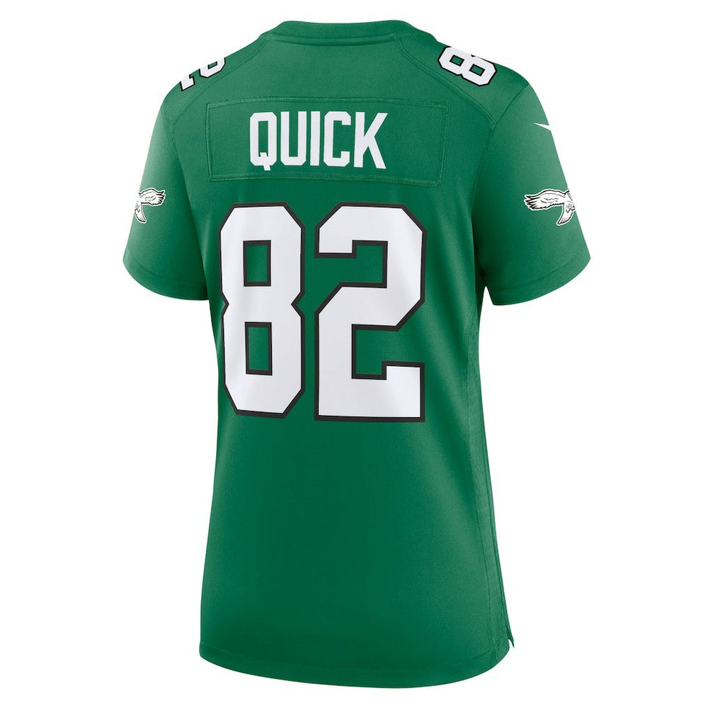 Nike Mike Quick Philadelphia Eagles Women's Alternate Game Jersey Kelly Green