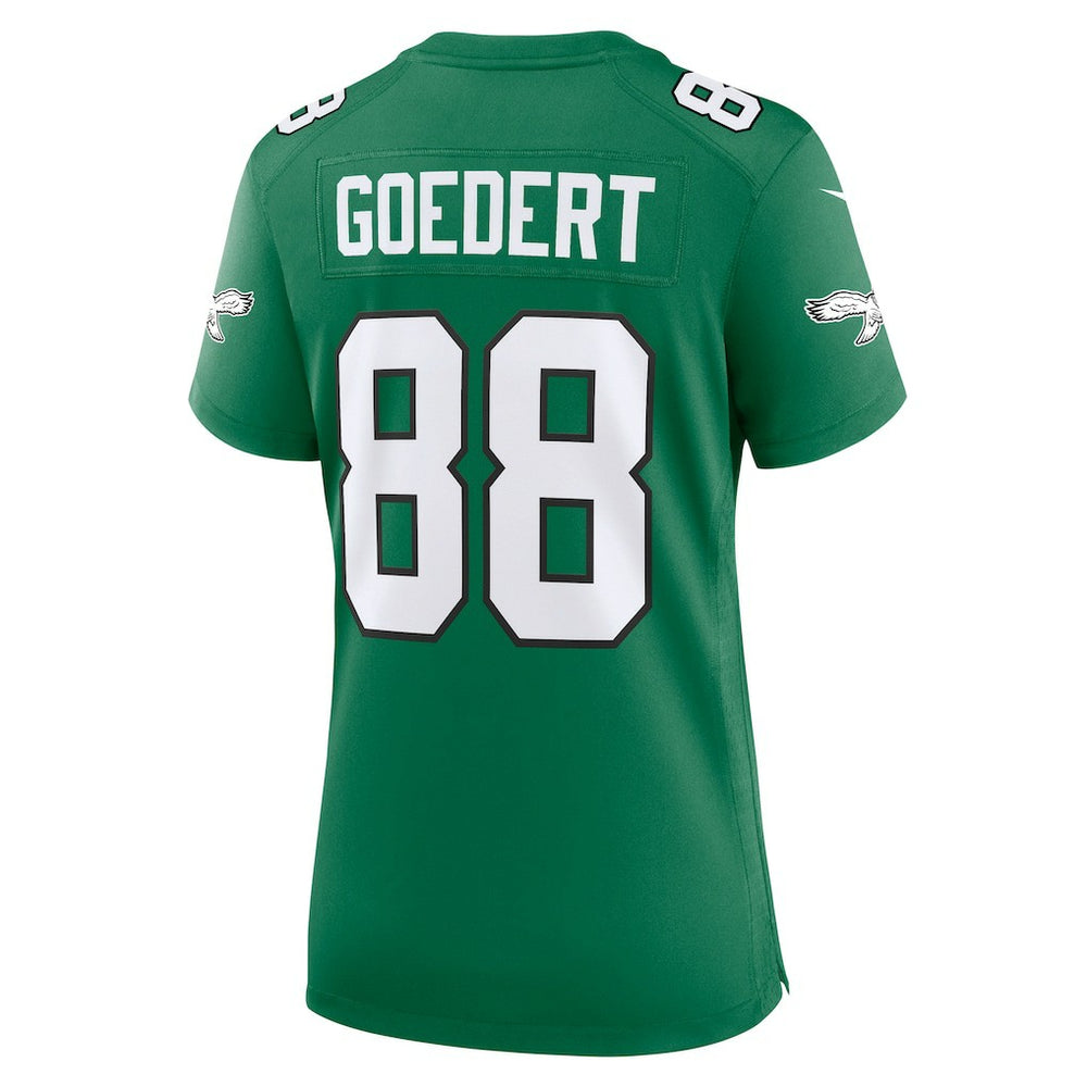 Nike Dallas Goedert Philadelphia Eagles Women's Alternate Game Jersey Kelly Green