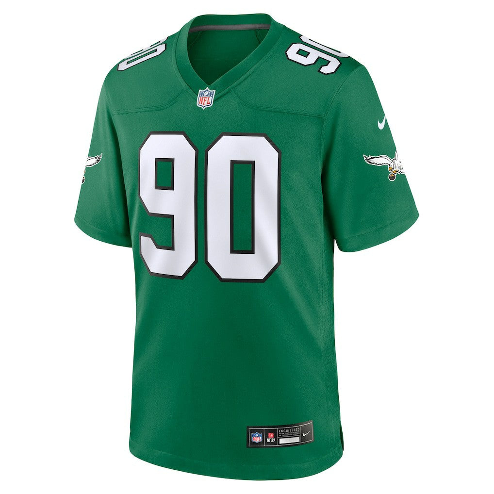Nike Mike Golic Philadelphia Eagles Retired Player Alternate Game Jersey Kelly Green