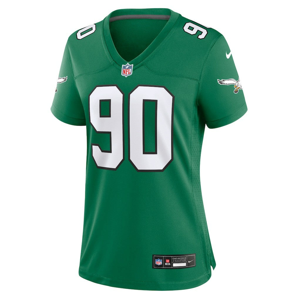 Nike Mike Golic Philadelphia Eagles Women's Alternate Game Jersey Kelly Green