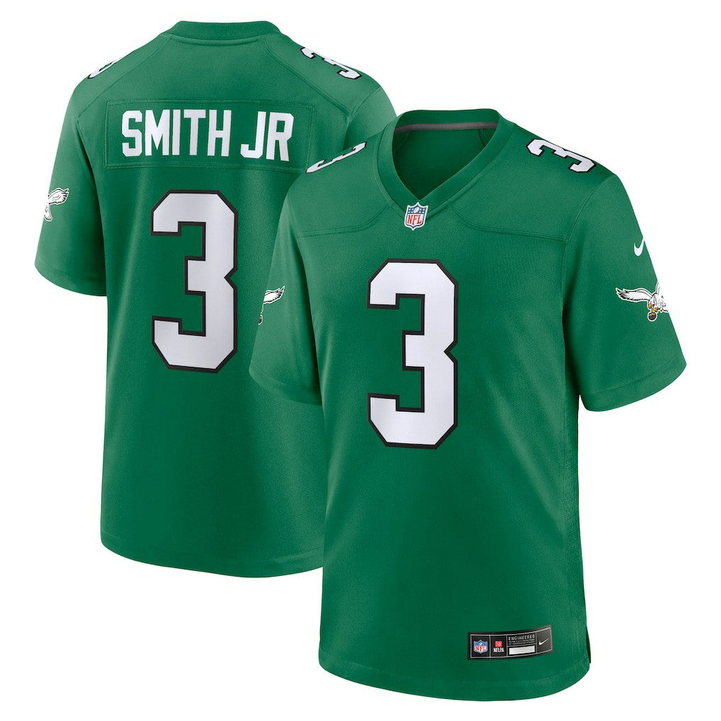 Nike Nolan Smith Philadelphia Eagles Alternate Game Jersey Kelly Green