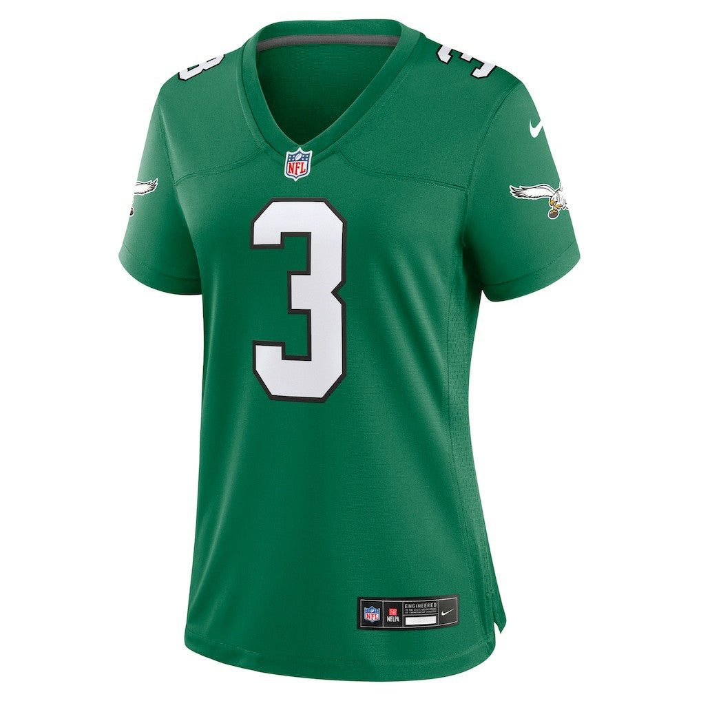 Nike Nolan Smith Philadelphia Eagles Women's Alternate Game Jersey Kelly Green