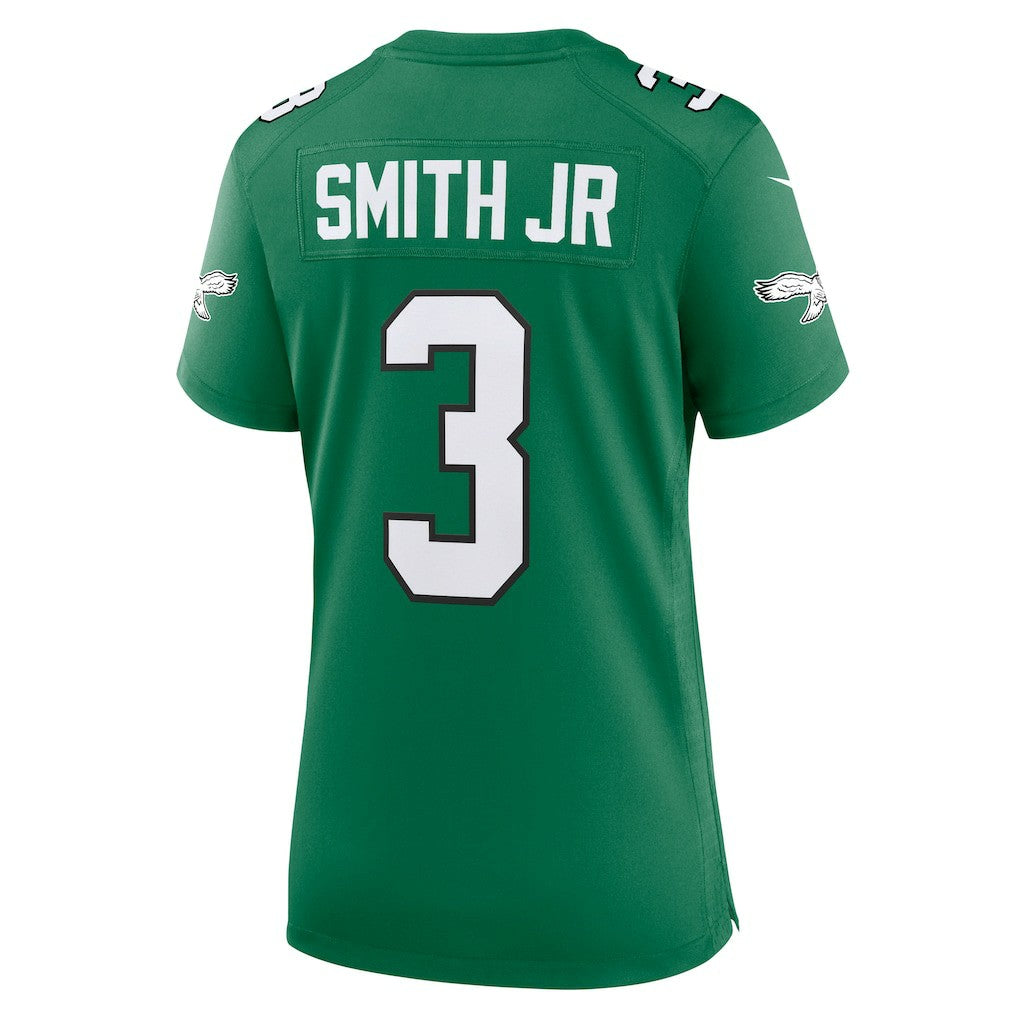 Nike Nolan Smith Philadelphia Eagles Women's Alternate Game Jersey Kelly Green
