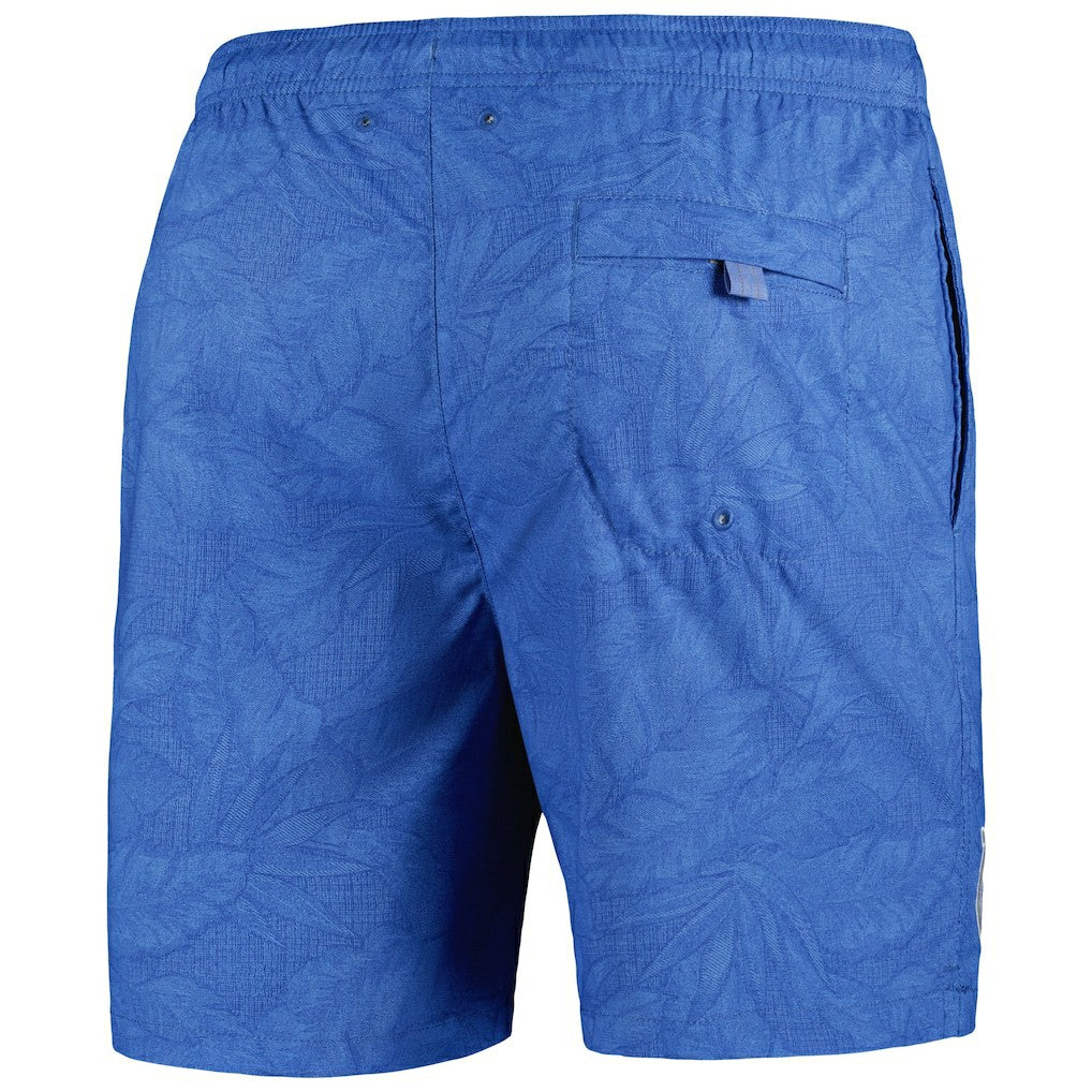 Indianapolis Colts Naples Layered Leaves Swim Trunks Royal