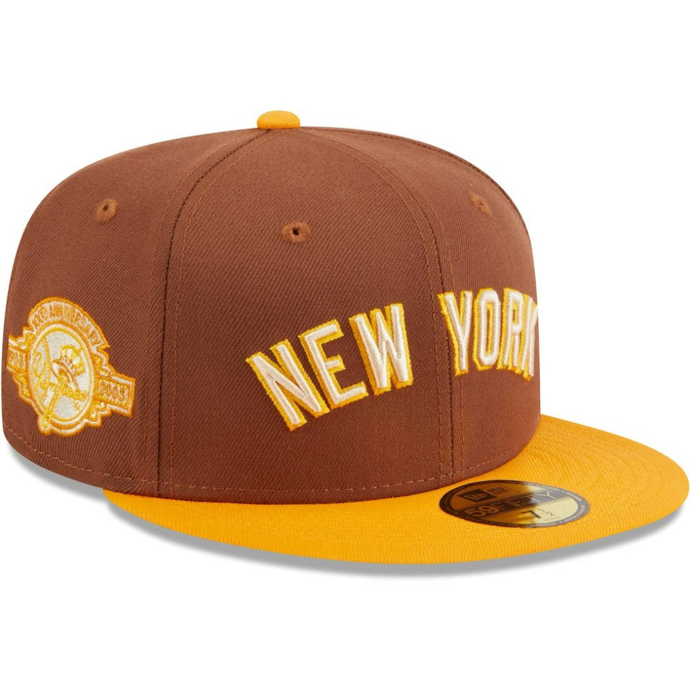 New York Yankees New Era Tiramisu  59FIFTY Fitted Hat - Brown - New Era Online