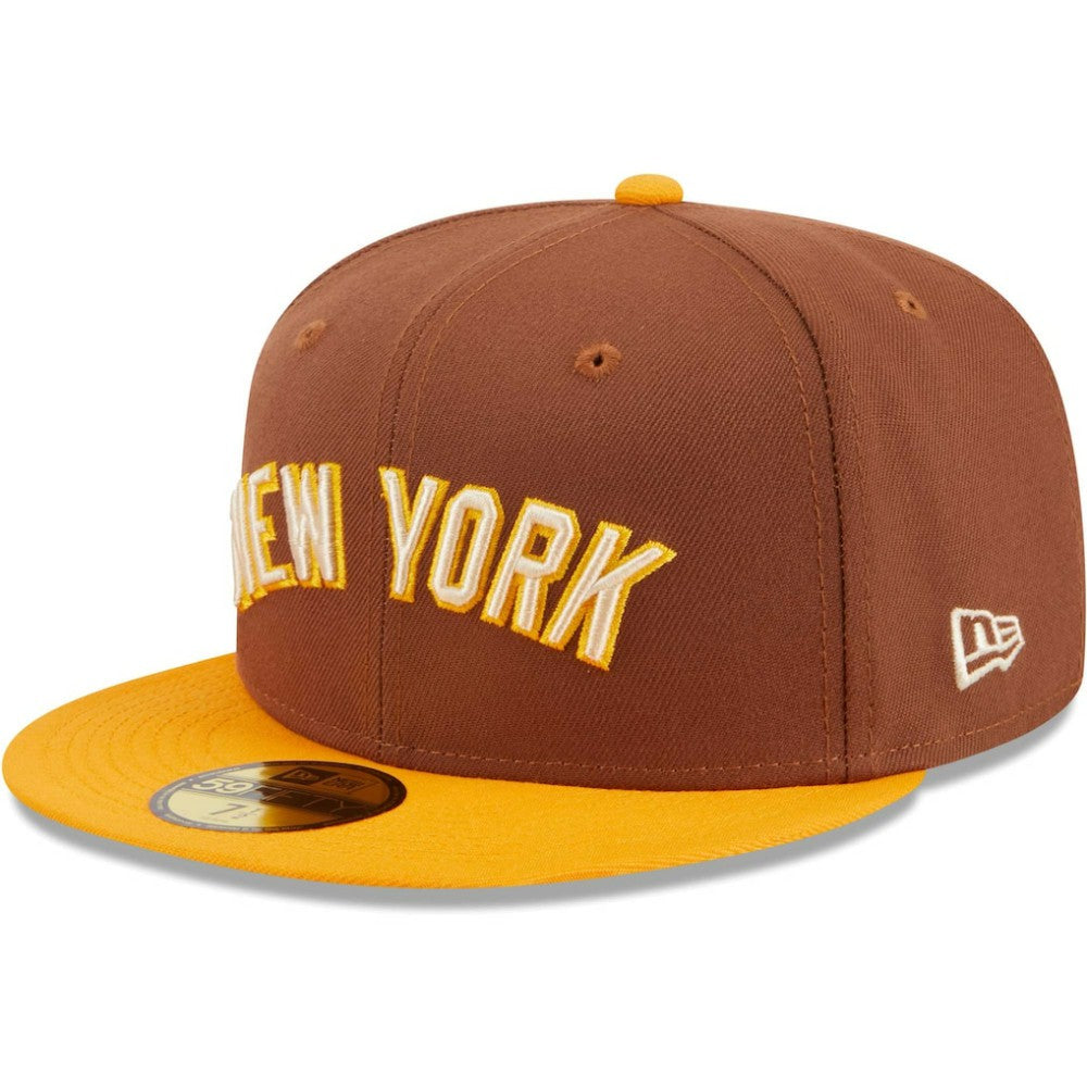 New York Yankees New Era Tiramisu  59FIFTY Fitted Hat - Brown - New Era Online