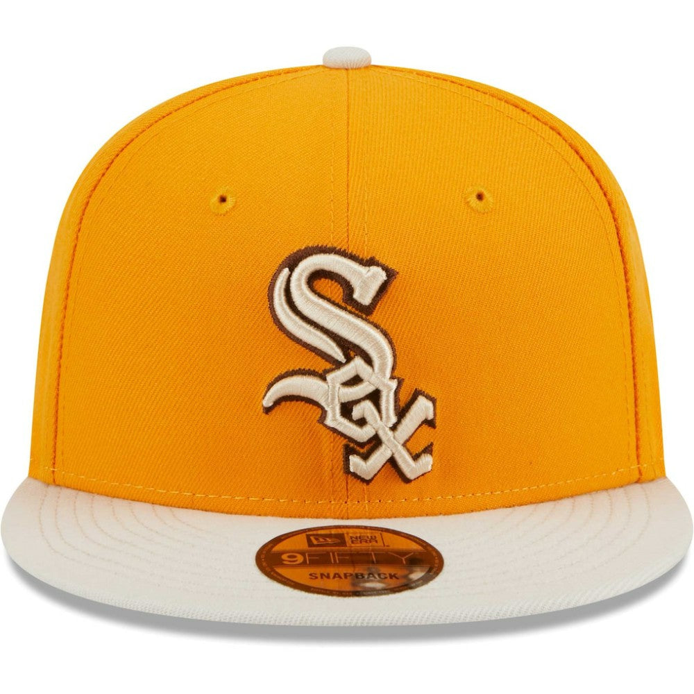Chicago White Sox New Era Tiramisu  9FIFTY Snapback Hat - Gold - New Era Sale