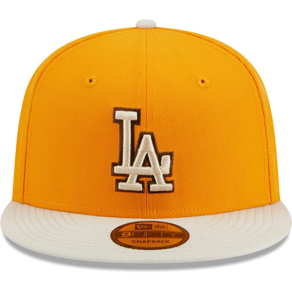 Los Angeles Dodgers New Era Tiramisu  9FIFTY Snapback Hat - Gold - New Era on Sale