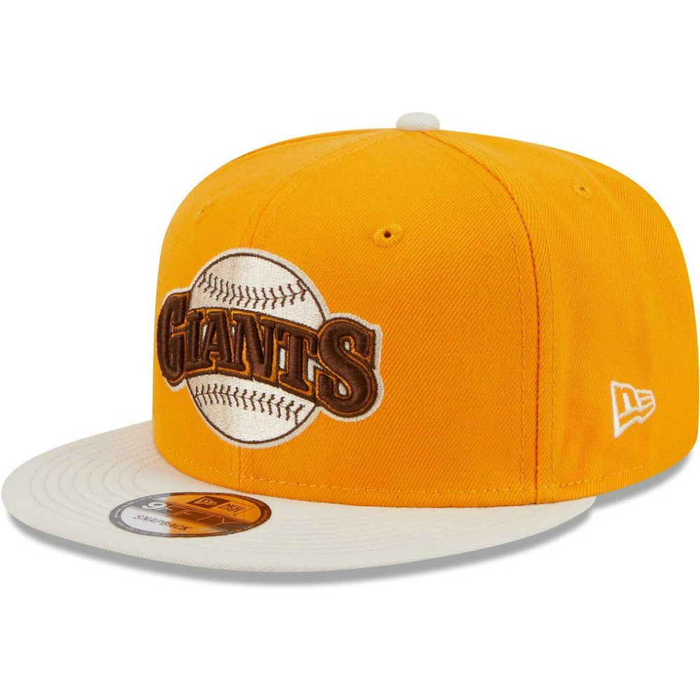 San Francisco Giants New Era Tiramisu  9FIFTY Snapback Hat - Gold - New Era Online