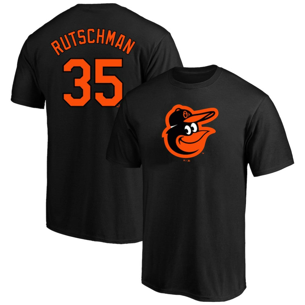 Adley Rutschman Baltimore Orioles Fanatics Big & Tall Name & Number T-Shirt - Black - Fanatics Sale