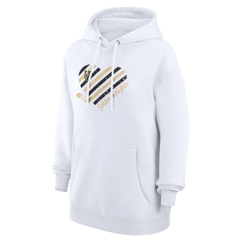 Vegas Golden Knights G-III 4Her by Carl Banks Women's Heart Pullover Hoodie - White - NHL 200446554