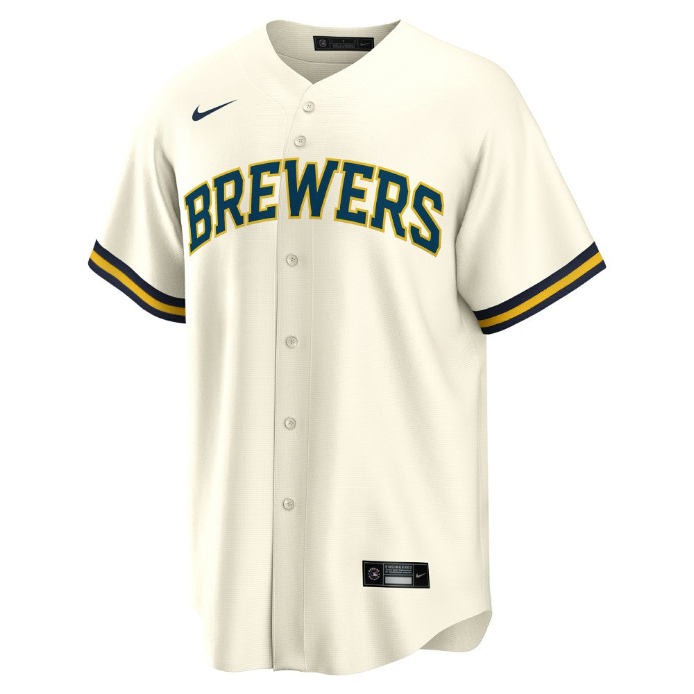 Sal Frelick Milwaukee Brewers Nike Home Replica Player Jersey - Cream - Nike Online