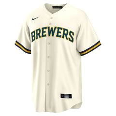 Sal Frelick Milwaukee Brewers Nike Home Replica Player Jersey - Cream - Nike Online