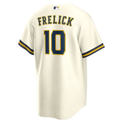 Sal Frelick Milwaukee Brewers Nike Home Replica Player Jersey - Cream - Nike Online
