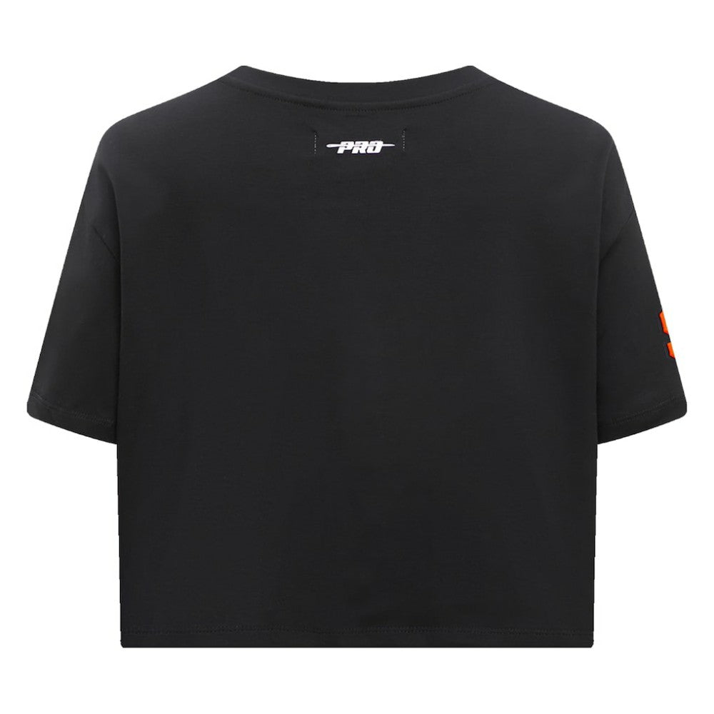 San Francisco Giants Pro Standard Women's Painted Sky Boxy Cropped T-Shirt - Black - MLB Sale