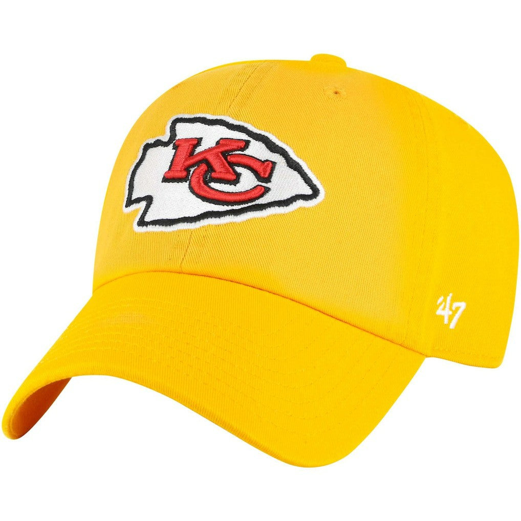 47 brand Kansas City Chiefs '47 Secondary Clean Up Adjustable Hat Gold