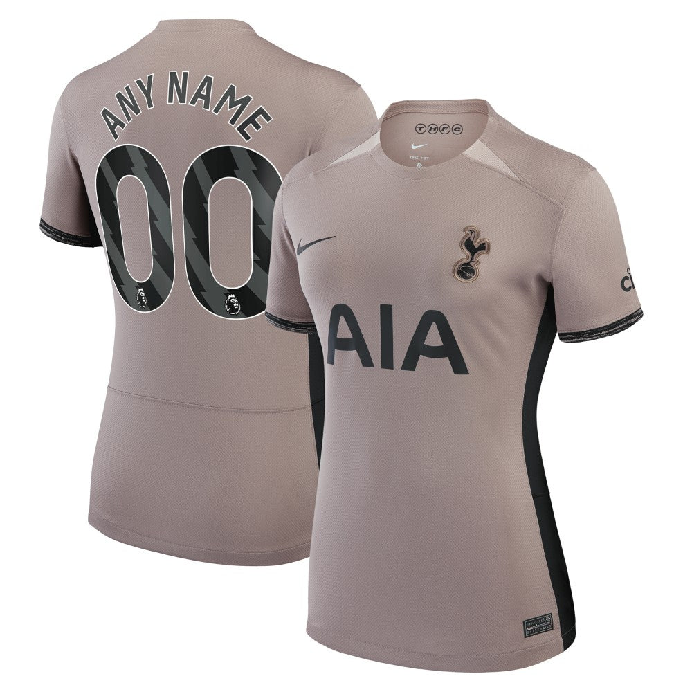Tottenham Hotspur Women's 2023/24 Third Stadium Replica Custom Jersey – Tan - Nike outlet