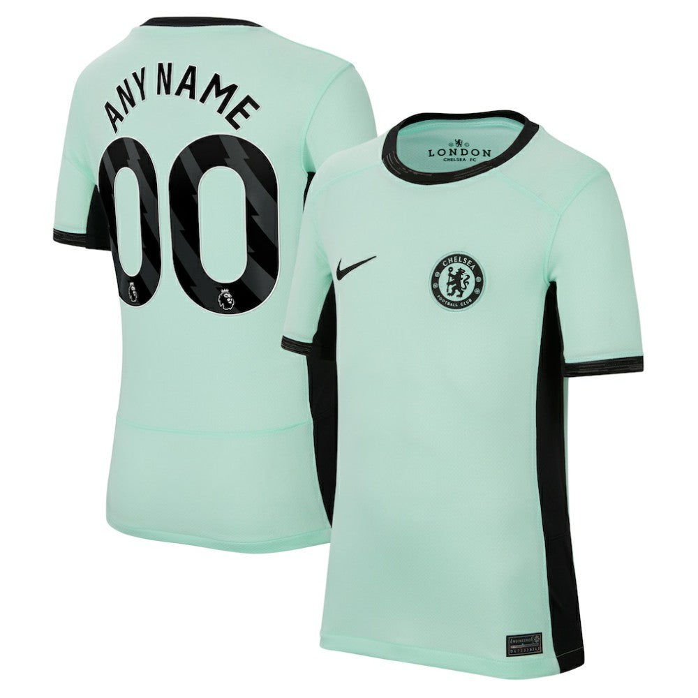 Chelsea Youth 2023/24 Third Stadium Replica Custom Jersey Mint - Nike Discount