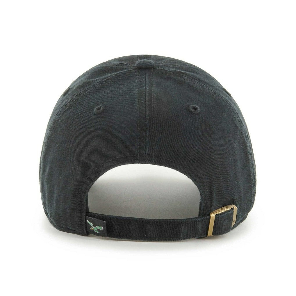 47 brand Philadelphia Eagles '47 Clean Up Adjustable Hat Black