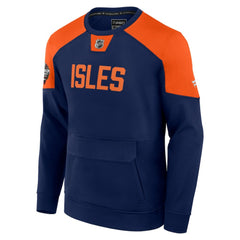 New York Islanders Fanatics 2024 NHL Stadium Series Authentic Pro Fleece Logo Pullover Sweatshirt - Navy - NHL 200460332