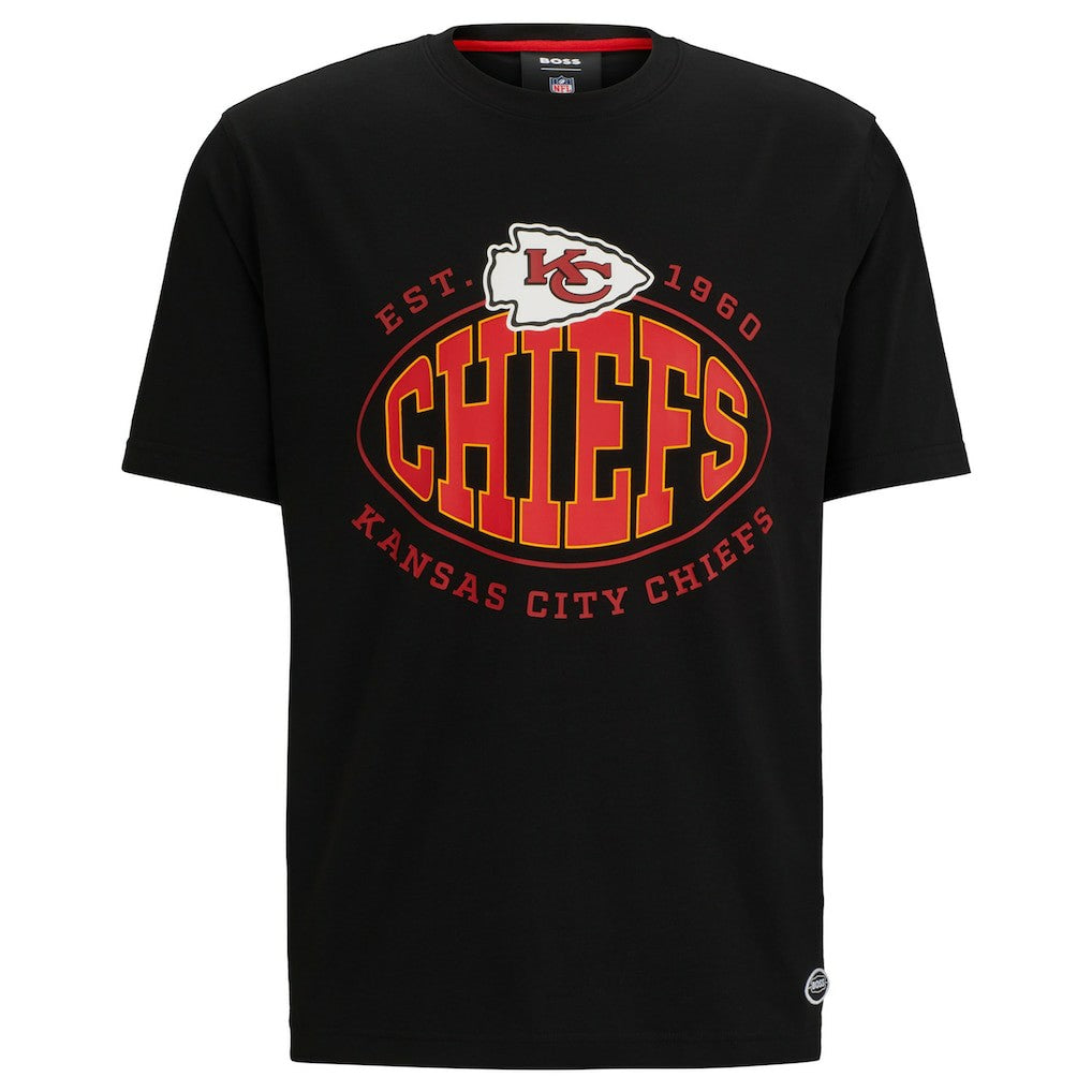 Kansas City Chiefs BOSS X NFL Trap T-Shirt Black