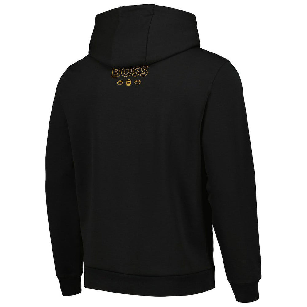 Pittsburgh Steelers BOSS X NFL Touchback Pullover Hoodie Black
