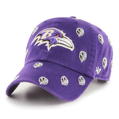 47 brand Baltimore Ravens '47 Confetti Clean Up Adjustable Hat Purple