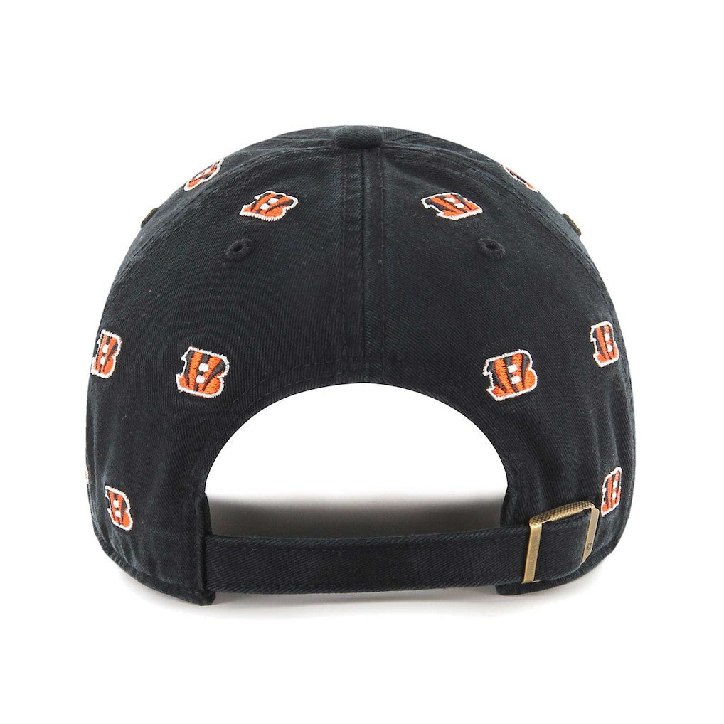 47 brand Cincinnati Bengals '47 Confetti Clean Up Adjustable Hat Black