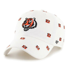 47 brand Cincinnati Bengals '47 Confetti Clean Up Adjustable Hat White