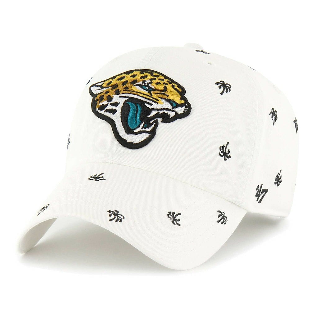 47 brand Jacksonville Jaguars '47 Confetti Clean Up Adjustable Hat White
