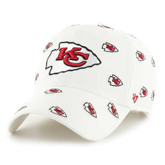 47 brand Kansas City Chiefs '47 Confetti Clean Up Adjustable Hat White