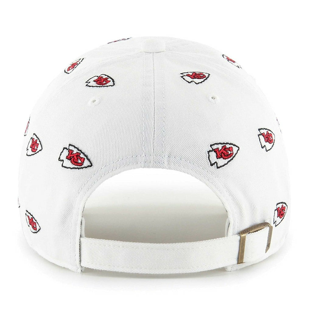 47 brand Kansas City Chiefs '47 Confetti Clean Up Adjustable Hat White