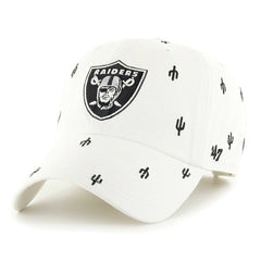 47 brand Las Vegas Raiders '47 Confetti Clean Up Adjustable Hat White
