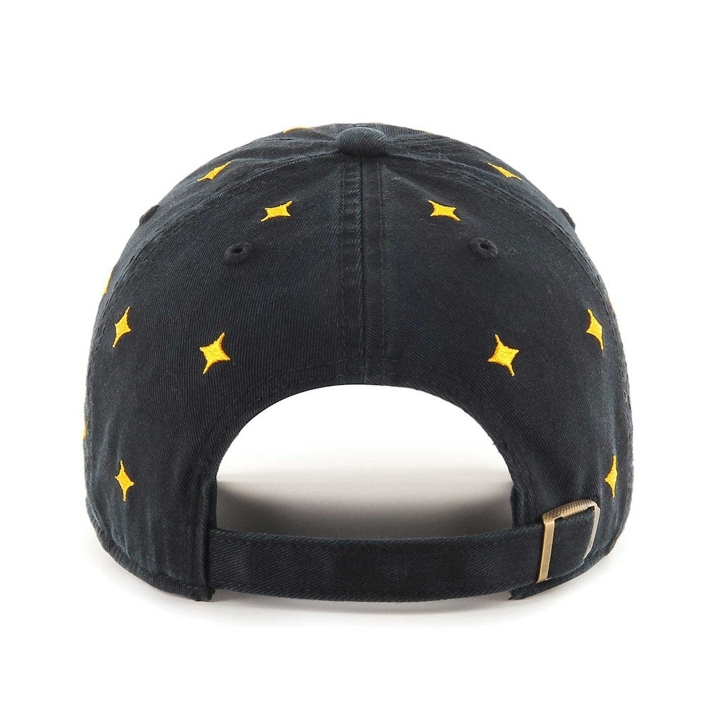 47 brand Pittsburgh Steelers '47 Confetti Clean Up Adjustable Hat Black