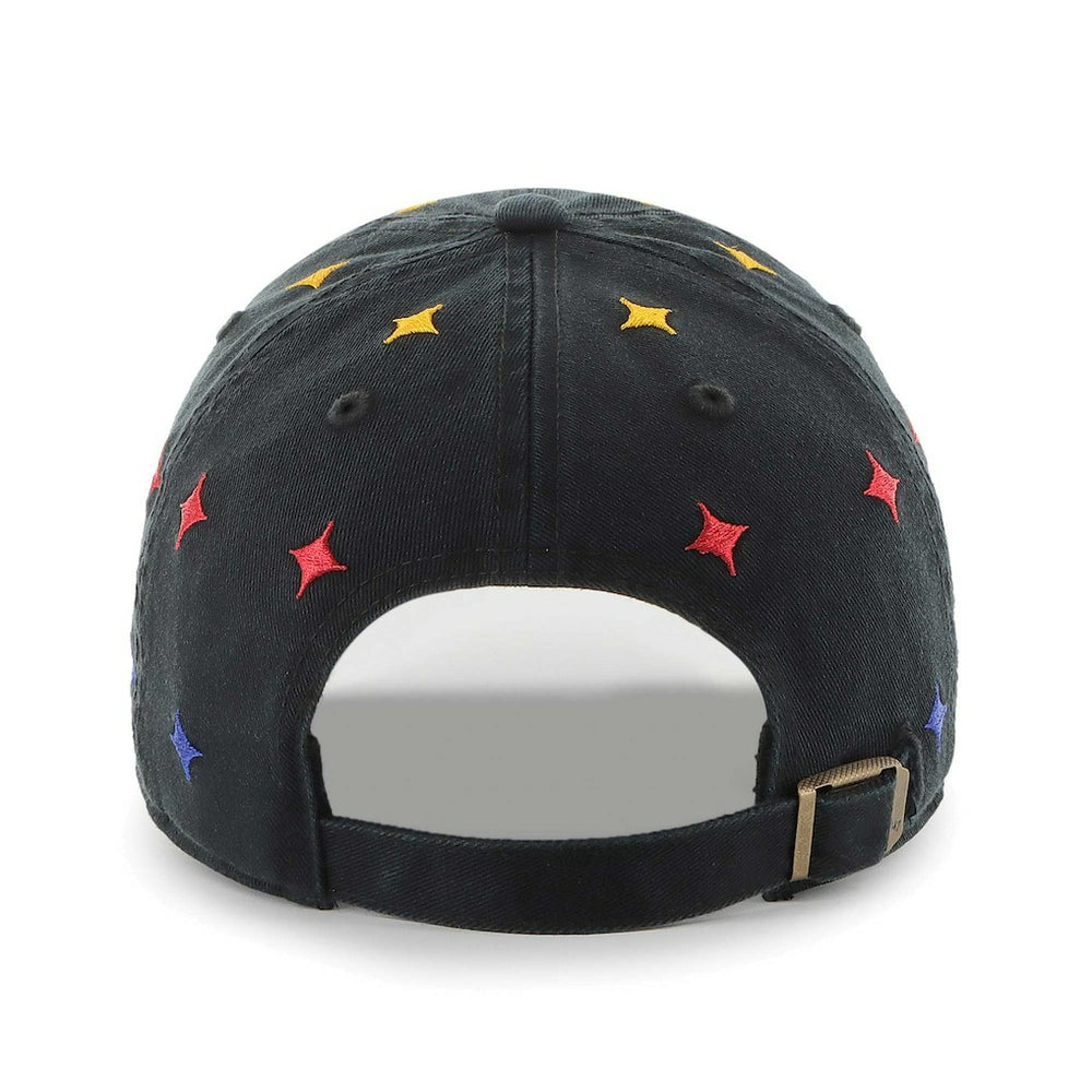 47 brand Pittsburgh Steelers '47 Confetti Clean Up Adjustable Hat Black