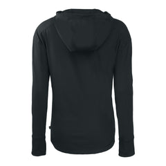 Cincinnati Reds Cutter & Buck Women's Daybreak Eco Recycled Full-Zip Hoodie - Black - MLB on Sale