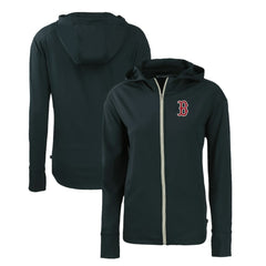 Boston Red Sox Cutter & Buck Women's Daybreak Eco Recycled Full-Zip Hoodie - Navy - MLB Online