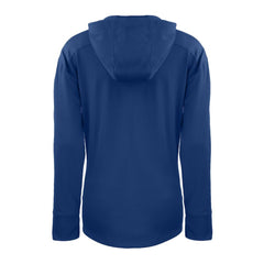 Texas Rangers Cutter & Buck Women's Daybreak Eco Recycled Half-Zip Hoodie - Royal - MLB Discount