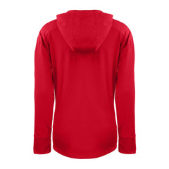 Cincinnati Reds Cutter & Buck Women's Daybreak Eco Recycled Half-Zip Hoodie - Red - MLB Discount