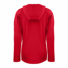 Philadelphia Phillies Cutter & Buck Women's Daybreak Eco Recycled Half-Zip Hoodie - Red - MLB Lifestyle