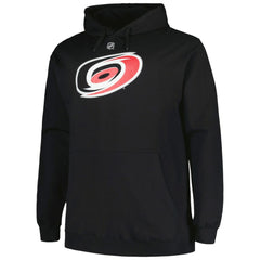 Sebastian Aho Carolina Hurricanes Profile Big & Tall Name & Number Pullover Hoodie - Black - NHL 200464398
