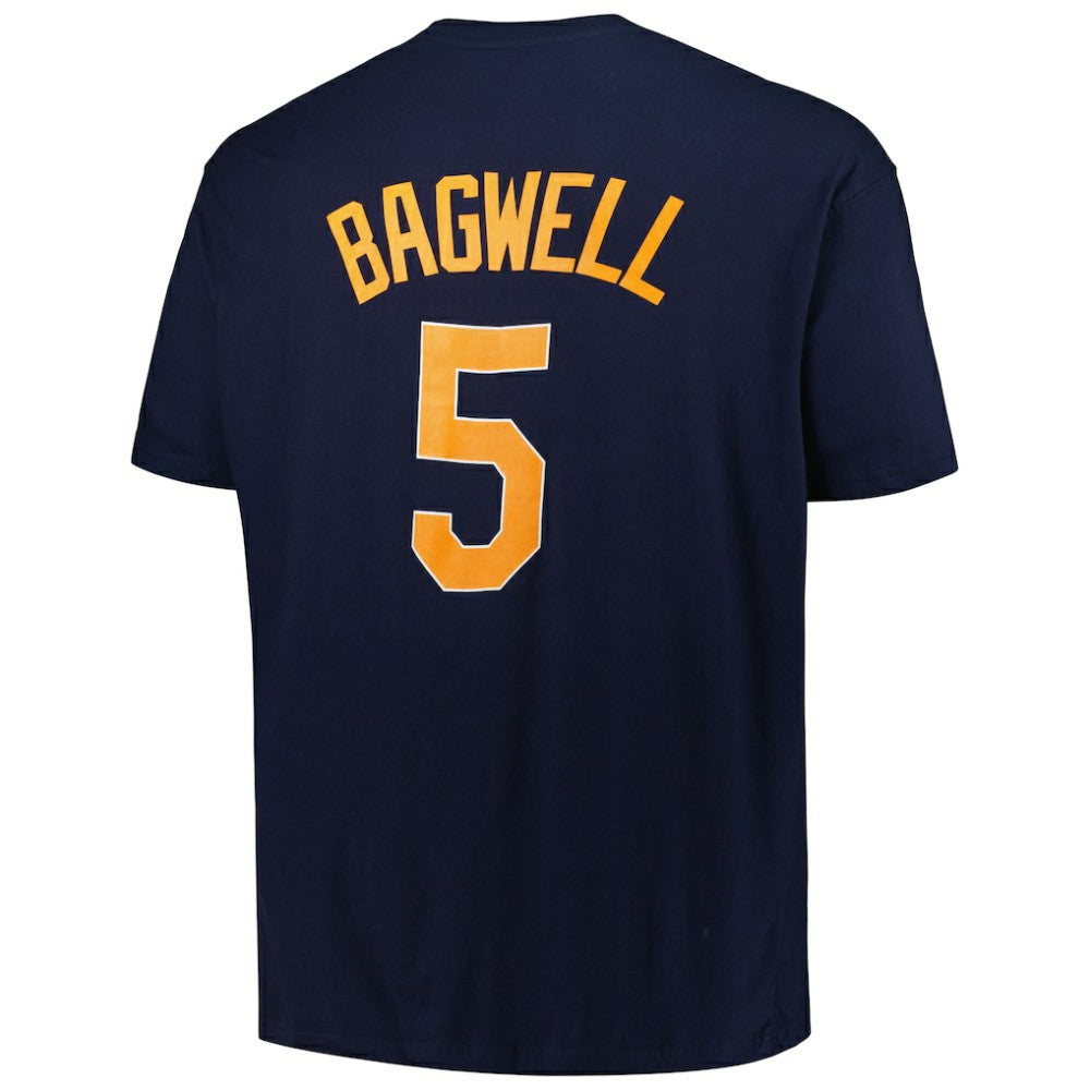 Jeff Bagwell Houston Astros Profile Big & Tall Cooperstown Collection Player Name & Number T-Shirt - Navy - MLB Online