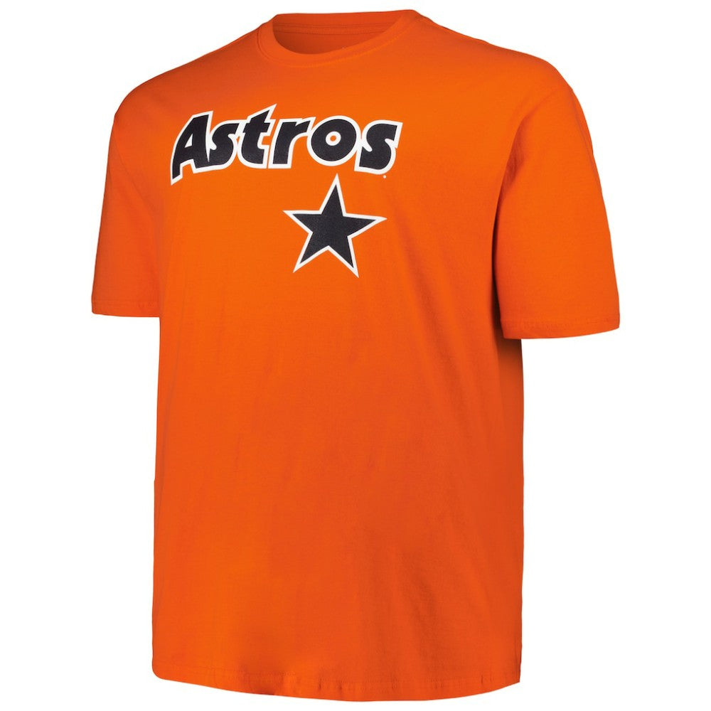 Craig Biggio Houston Astros Profile Big & Tall Cooperstown Collection Player Name & Number T-Shirt - Orange - MLB Lifestyle