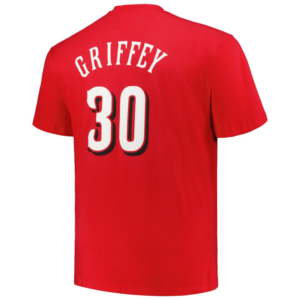 Ken Griffey Cincinnati Reds Profile Big & Tall Cooperstown Collection Player Name & Number T-Shirt - Red - MLB Online