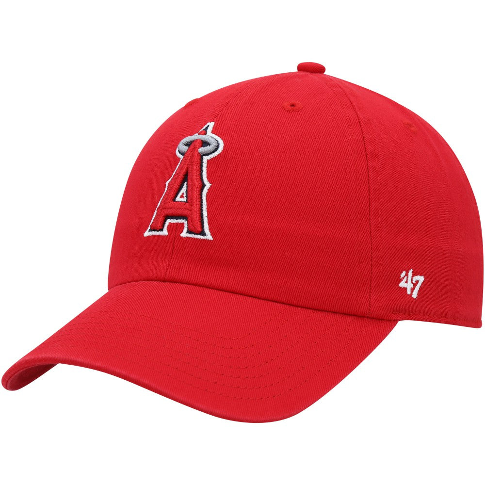 Los Angeles Angels '47 Youth Clean Up Adjustable Hat - Red - 47 brand Online
