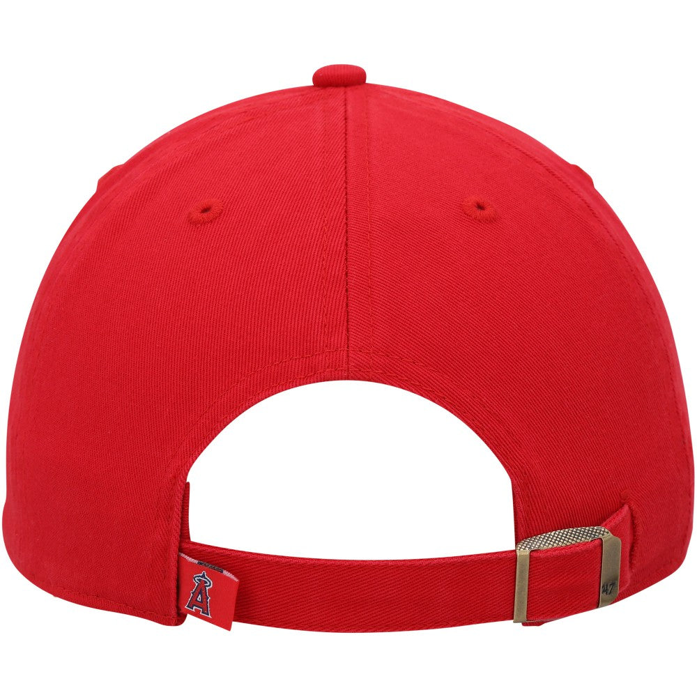 Los Angeles Angels '47 Youth Clean Up Adjustable Hat - Red - 47 brand Online