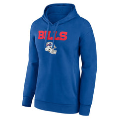 Josh Allen Buffalo Bills Women's Team Wordmark Pullover Hoodie Royal