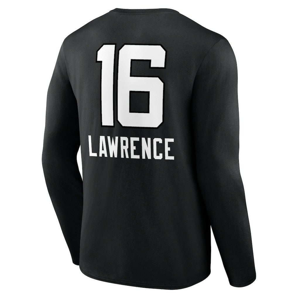 Trevor Lawrence Jacksonville Jaguars Team Wordmark Long Sleeve T-Shirt Black