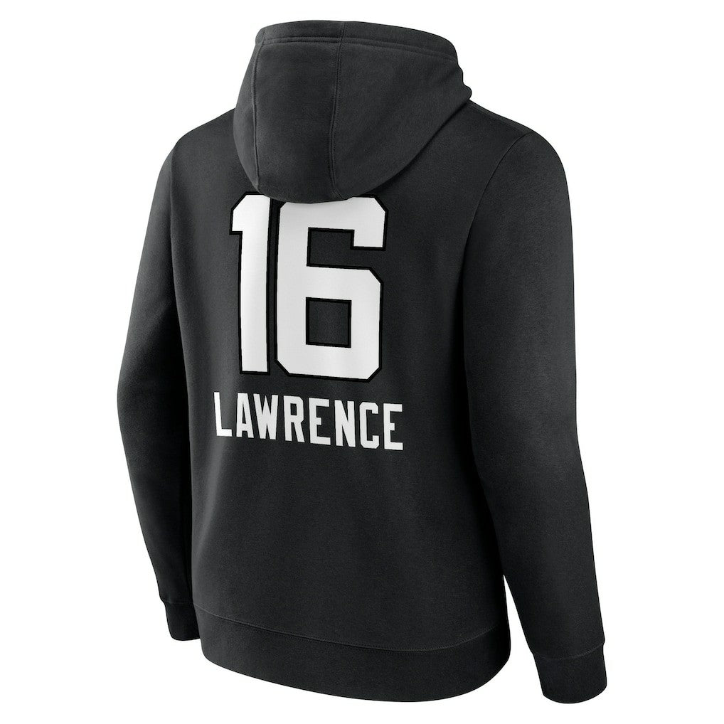 Trevor Lawrence Jacksonville Jaguars Team Wordmark Pullover Hoodie Black